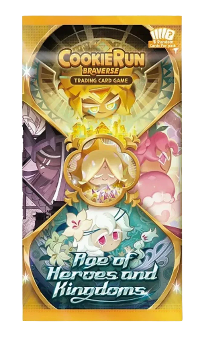CookieRun TCG: Set 2: Age of Heroes and Kingdoms Booster Pack