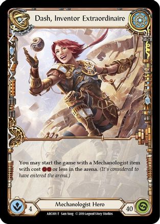Dash, Inventor Extraordinaire // Nebula Blade [ARC001 // ARC077] (Arcane Rising) - Image 3