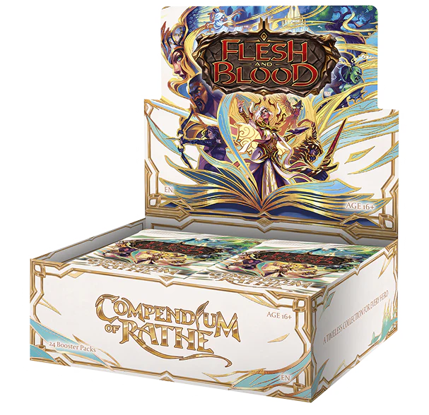 Flesh and Blood TCG: Compendium of Rathe Booster Display