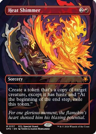 Heat Shimmer (Borderless) [Lorwyn Eclipsed Special Guests]