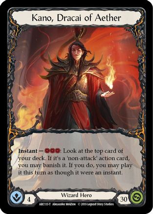 Kano, Dracai of Aether // Viserai [ARC113 // ARC076] (Arcane Rising) - Image 3