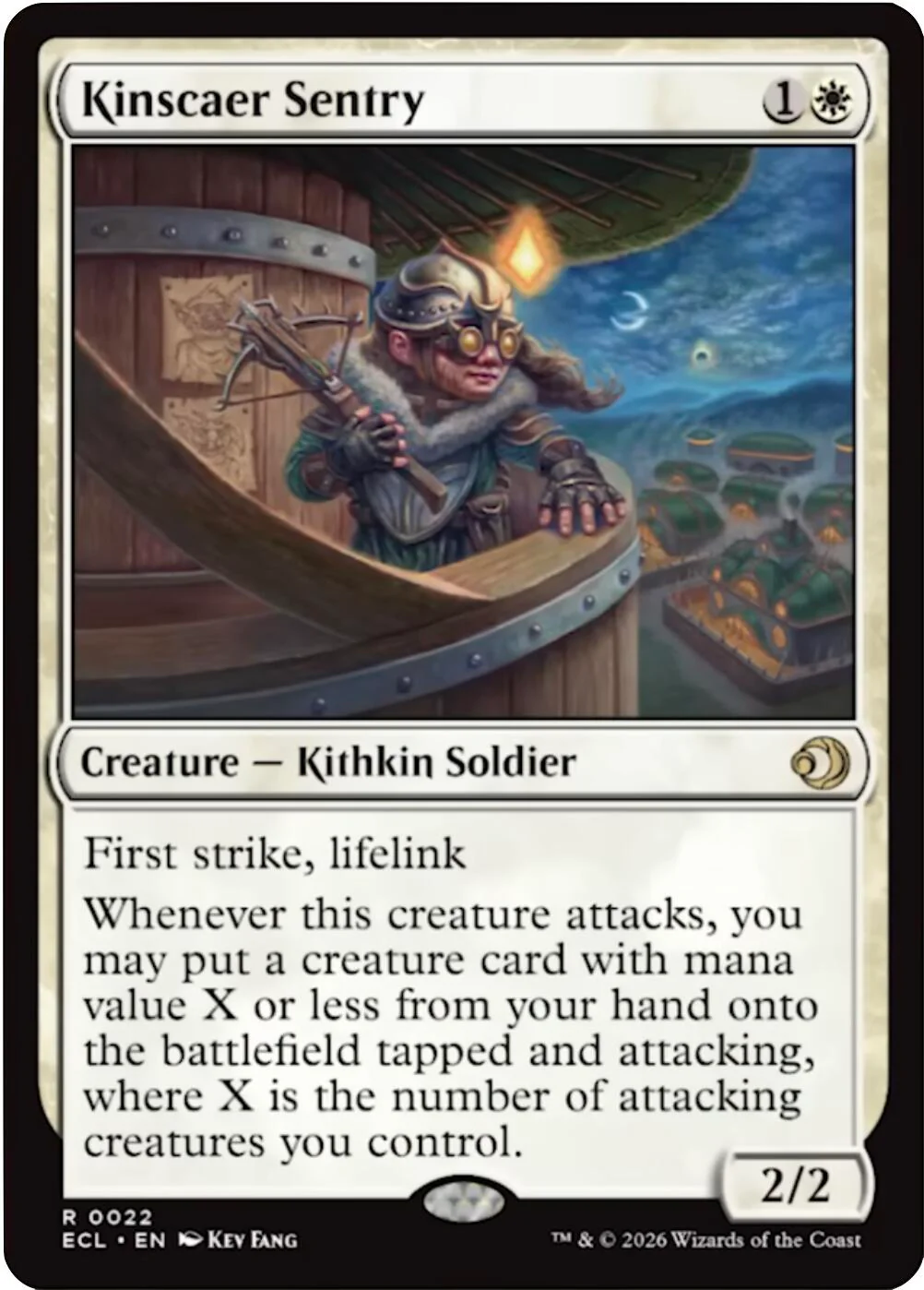 Kinscaer Sentry [Lorwyn Eclipsed]