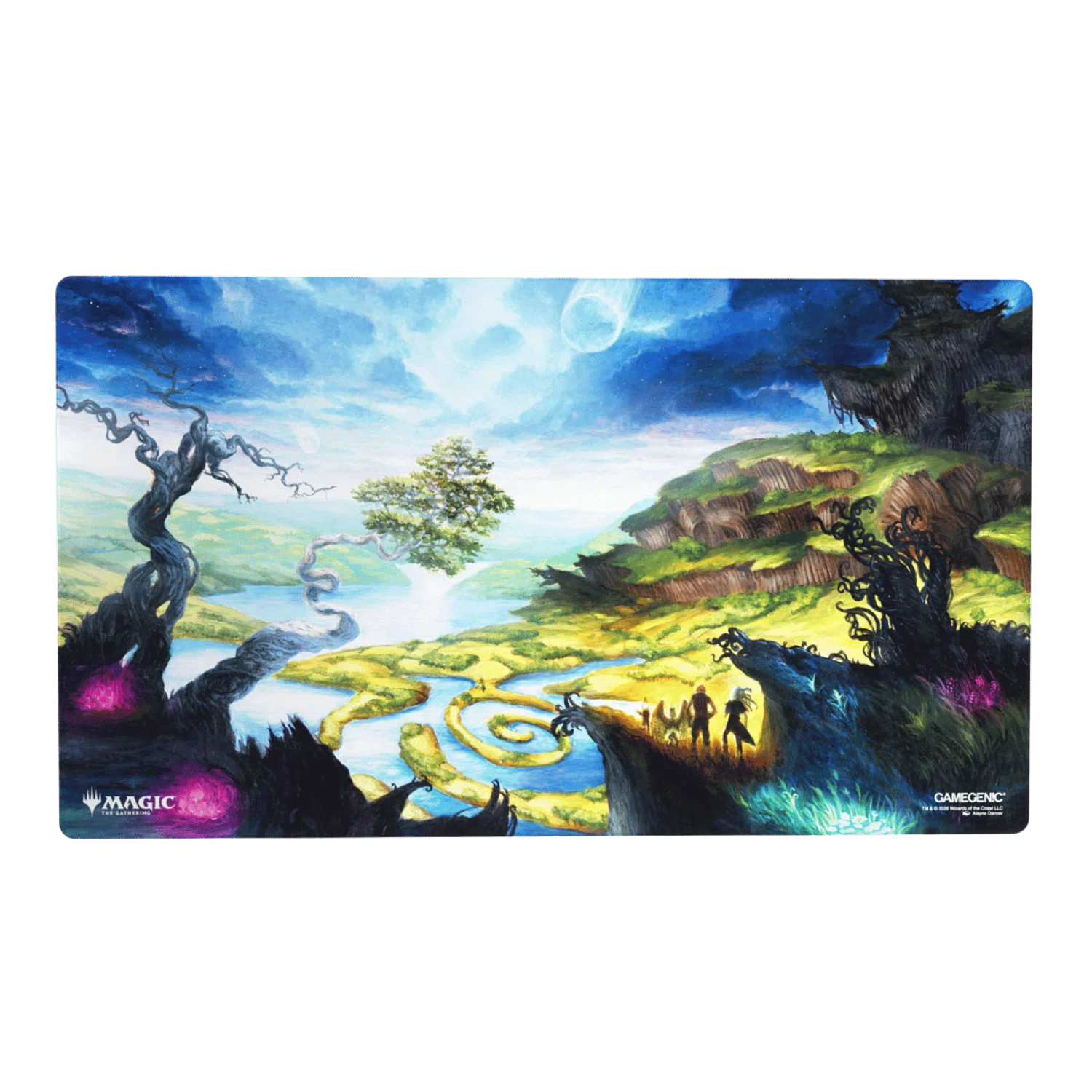 Magic: The Gathering | Lorwyn Eclipsed Shiny Playmat - Evolving Wilds