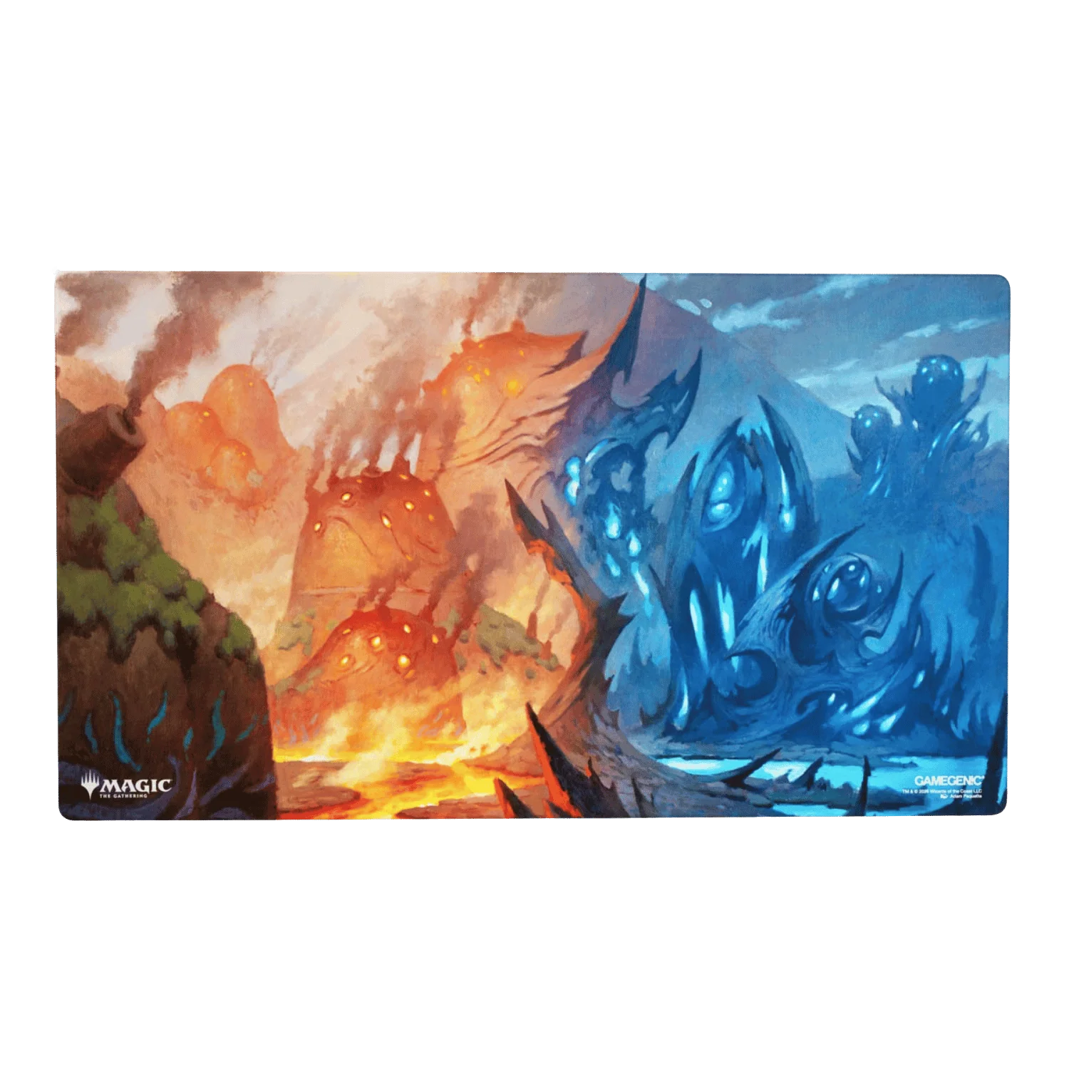 Magic: The Gathering | Lorwyn Eclipsed Shiny Playmat - Steam Vents