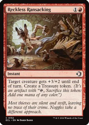 Reckless Ransacking [Lorwyn Eclipsed]