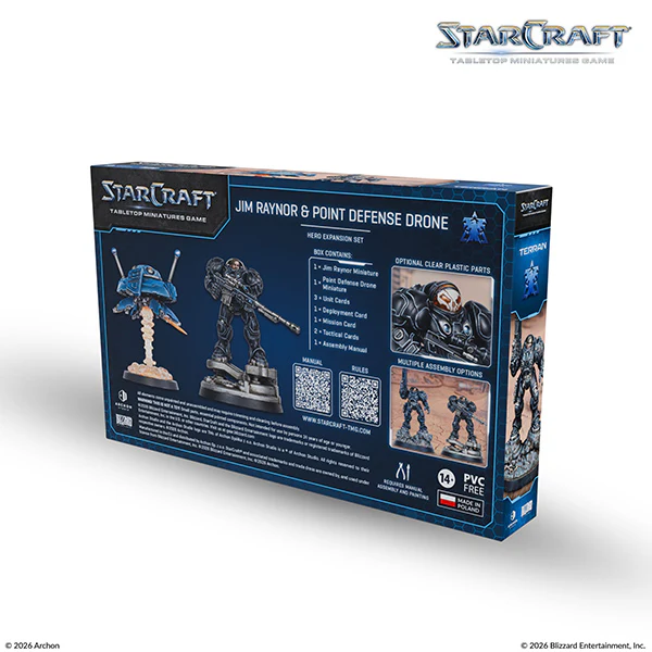 StarCraft TMG: Terran- Jim Raynor (Raynor's Raiders), Hero Expansion Set - Image 3