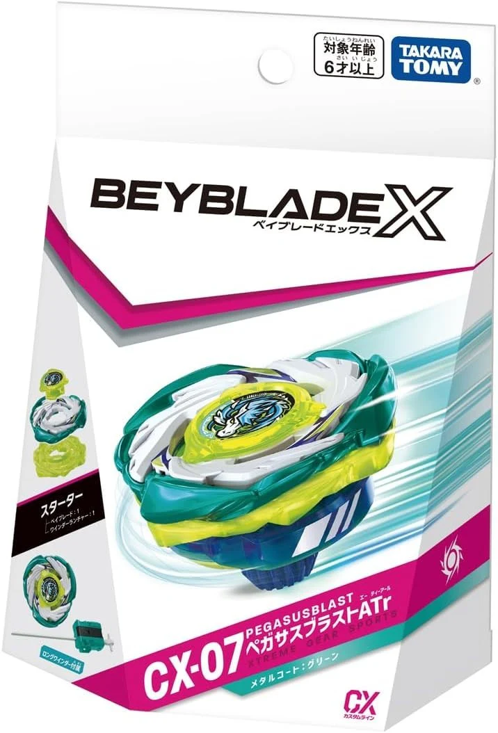 Takara Tomy Beyblade X CX-07 Starter PegasusBlast ATr