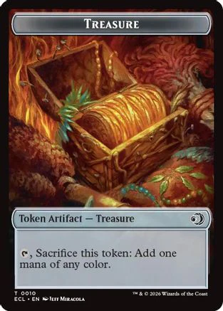 Treasure // Shapeshifter Double-Sided Token [Lorwyn Eclipsed Tokens] - Image 3